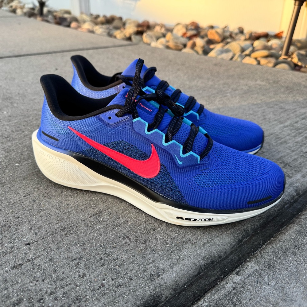 Nike Air Zoom Pegasus 41 (Astronomy Blue/Hot Punch/Black)